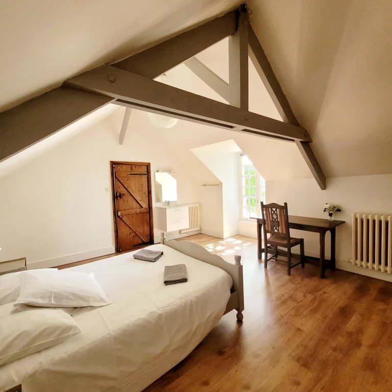 Cottage - Gîte les Bruyères Rebecca - chambre étage