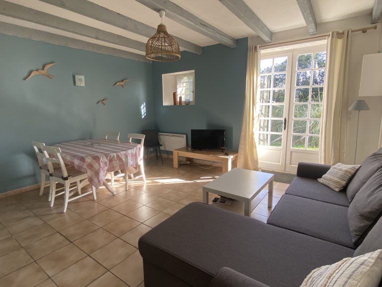 Le Ti Maen - Gîte les Bruyères Rebecca - Pièce de vie